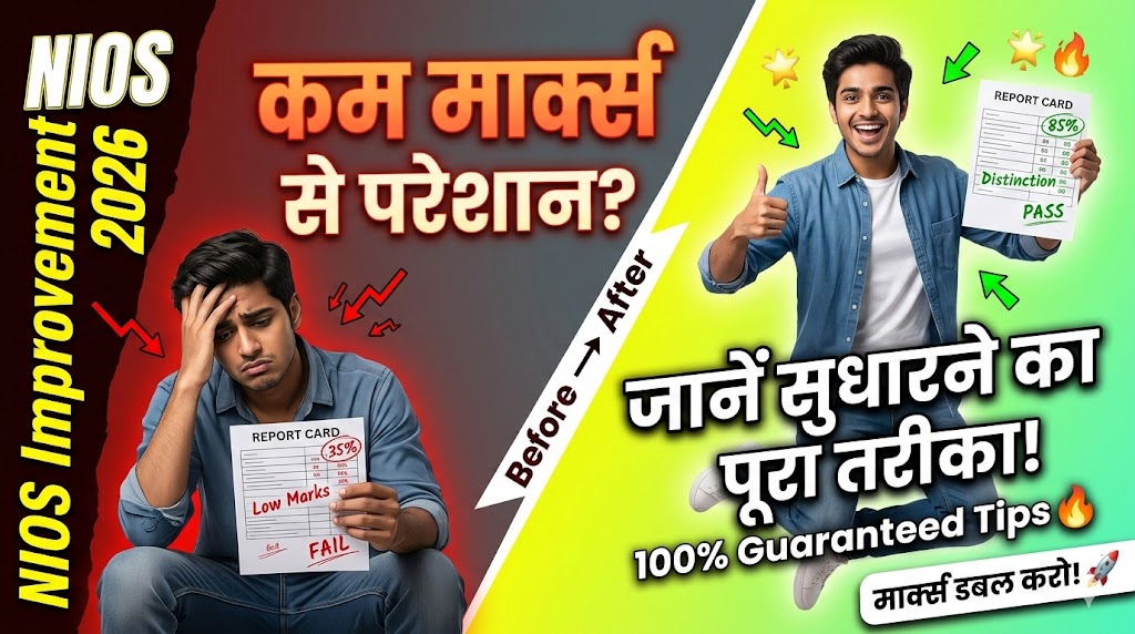 NIOS Improvement Exam 2026 Jharkhand Guidance by Siksha Mitra